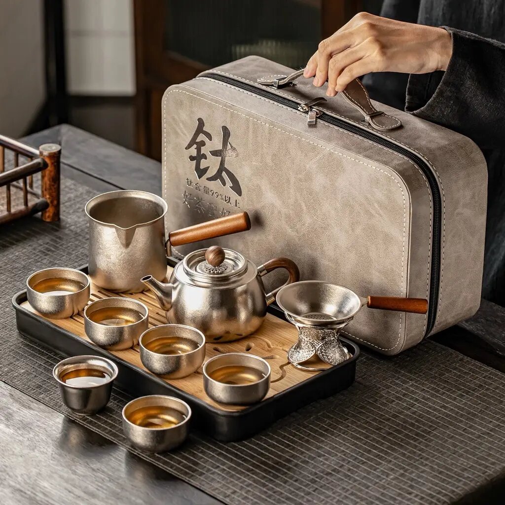 Titanium Gongfu Tea Set